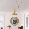 Artpad Arrivée Creative Poulie De Levage Plafond Suspension Lumière Moderne Cooper Ajuster Ligne Suspension Pour Bar Maison Restaurant Lampes