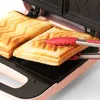 Producenci chleba wtyka elektrycznego elektrycznego tostera podwójna kanapka z kanapką na śniadanie wielofunkcyjne Waffle Pieczenie 93990 Phil22