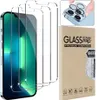 4 in 1 Tempered Glass Screen Protector Camera Lens Protect Cover FilmFor Iphone 11 12 13 mini pro max 0.3mm 2.5D with Retail Package