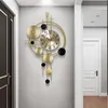 Wall Clocks Living Room Decoration Clock Modern Design Home Decor 3D Stickers Aesthetic Digital