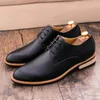 High Quality Formal Shoes Designer Men's Fashion Wear-resistant Flat Office Business Gentleman Slippers Leather Oxford Light