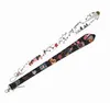 Mobiele telefoon bandjes Charms 10 stks Cartoon Stranger Dingen Keys Mobiele Lanyard ID Badge Houder Touw Anime Sleutelhanger voor Jongen Girl Groothandel