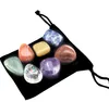 irregular natural stone chakra Rose Quartz Amethyst agate tiger powder crystal white crystal yoga meditation energy stone