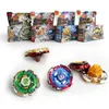 40 أنماط كوكبة Beyblade Burst Battle Fusion 4D Beys Blade Top Spinner Toys Beyblades سبيكة معدنية مع قاذفات الدوران لعبة الغزل للأطفال