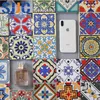 100 mm European style retro hand painted tiles kitchen bathroom balcony floor tile waist line wall brick