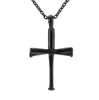 00-99 polished I can do all things Titanium Sport Accessories Stainless Steel Baseball Cross Women and Men Bible Verse Necklace Christian Religion Jewelry Gift