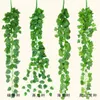 Newgarden Dekoracje 4 Style Wiszące Winorośli Liście Sztuczne Greenery Rośliny Liść Garland Home Dekoracje Światowe Wall Decor EWE6479