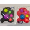 Gwiaździsta Szczęśliwa Planeta Bubbles Popper Sensory Fidget Zabawki Osiem Planety Deski Kwiatowe Butterfly G628PKE