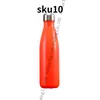 500 ml Aangepast logo buitenshuis Sport Travel Bottle Vacuüm Thermos Cola Cokesvorm Dubbele wand geïsoleerde roestvrijstalen waterflessen