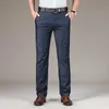 Sommarmodell Bekväm Bomull Tunna Straight Jeans Luxury High Quality Business Casual Brand Clothing Mäns Denim 210716