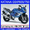 ボディ用スズキ・カタナGSXF750 GSXF600 GSXF 600 750 CC 03-07 18No.98 600ccの750CC GSX600F 2003 2004 2005 2006 2007 GSXF600 GSX750F 03 04 05 06 07 OEMフェアリング工場青