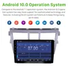 Voiture dvd wifi GPS Navigation Radio lecteur multimédia pour Toyota VIOS Yaris 2007-2012 2din Android 10 9 pouces