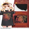 Anime gry Gensshin Impact Cosplay T-shirt Klee / Paimon Theme Lato okrągła szyja Krótkie rękawy, materiał bawełniany, w magazynie Y0903