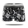 10pcs Intimo uomo Personalità cartone animato Uomo Mutande Boxer Casa Mutande Ragazzo Comodo Boxer Morbido Biancheria intima traspirante 210707