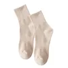 Chaussettes pour hommes Hommes Business Caoutchouc String Cheville Doux Mi-mollet Respirant Coton Tube Chambre