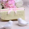 2021 Wysyłka Ceramika Love Bird Salt and Pepper Shaker Prezenty Ślubne dla gości Articulos de Fiesta Weding Pamiątkowe