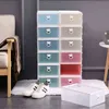 Shoe Storage Thickened Transparent Flap Dustproof Drawer Type Rack Shoes Cabinet Closet Home Holders Shelf