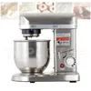 Komercyjny stal nierdzewna Szef kuchni Maszyna Dołowy Blender Household Food Mixer 5L Jajek Kremowy Sałatka Beater Ciasto Miksery 220V