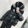 Women's Down & Parkas FTLZZ Large Real Fur Coat Winter Jacket Women Loose Natural Collar White Duck Thick Warm Short Parka Luci22