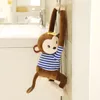 Portable Skin Fur Anorak You Tissue Box Automobile Type toon Monkey Home Office Car Hanging Paper