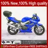 Kropp OEM för Honda VTR1000F Superhawk 97-05 51NO.185 VTR 1000 VTR1000 F 1000F All Blue 97 98 99 00 2001 2002 2003 2005 VTR-1000F 1997 1998 1999 2000 01 02 03 05 FAIRING