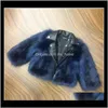 Manteau d'extérieur vêtements bébé maternité livraison directe 2021 manteaux de style court vestes imitation fourrure artificielle herbe de haute qualité en cuir en peluche Wi