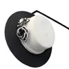 Markalar Tasarımcı Caps Çiçek Kova Şapka Erkekler Kadınlar Için Gömme Inci Şapkalar Geniş Ağız Kontrol Casual Moda Hasır Çim Örgü Güneş Yaz 56-58 cm