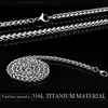 Anhänger Halsketten 2022 Trendy Keel Link Kette Halskette Für Männer Frauen Titan Edelstahl Schmuck 3mm 4mm 5mm Breite VN050