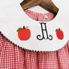 2 sztuk Dzieci Hiszpański Dress Baby Boys Smocked Garnitury Dziewczyna Boutique Odzież Maluch Koszula Spodnie Ustawia brat siostrzane ubrania 210615