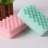 Wholesale Scouring Pads Colorful Magic Wipe Dish Sponge Kitchen Clean Cloth Dish-Washing Sponge Cleaning Tools RRD12166