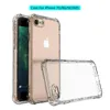Rensa stötsäkra telefonfall för iPhone 13 12 11 Pro Max XS XR X SE 7 8 Plus transparent Soft TPU Back Cover Case