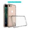 Fundas de teléfono transparentes a prueba de golpes para iPhone 13 12 11 Pro Max Xs XR X SE 7 8 plus funda trasera transparente de TPU suave