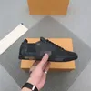 2021 클래식 남성 디자이너 신발 레이스 블랙 브라운 패션 럭셔리 인쇄 된 남성 운동화 트레이너 신발 KokoPP0003