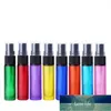 10ml Gradient Pure Color Essential Oil Perfume Spray Bottle Tomt Tjock Glasflaskor Slitstarkt För Travel Kosmetisk Container Owd8773