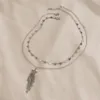 Colar de gargantilha de pingente de star de link exclusivo para mulheres collares para mujer vintage grunge cadeia jóias no pescoço