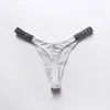 Kadın Külot Seksi Bikini Lüks Tanga Rhinestones Underwea Marka Tasarım Konfor Saten Intimates Iç Çamaşırı Pembe