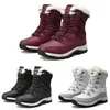 NO Stivali alti di qualità Donne Brand A High Basso Black White Vino rosso classico Short Short Womens Snow Winter Boot Dimensioni 18 s