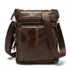 Cross Body Vintage Men's Leather Casual Messenger Bag Crossbody Tote Handbag Shoulder Bags
