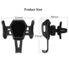 Sucker Air Vents Car Phone Holder Mount Stand GPS Telefon Mobile Cell Support dla iPhone 12 11 Pro Max X 7 8 Plus Xiaomi Huawei