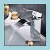 Bathroom Sink Faucets Faucets, Showers & As Home Garden Waterfall Basin Faucet Vanity Vessel Sinks Mixer Tap Cold And Deck Mount Washing Tap