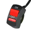 Universele Motorfiets Stuur Vlamschakelaar Schakelaar Aan / Uit Knop Motorfietsen Onderdelen voor ATV Motobike Elektrisch voertuig Waarschuwingslamp DC12V 10A