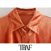 TRAF Women Chic Fashion Pleated Velvet Mini Dress Vintage Long Sleeve Button-up Female Dresses Vestidos Mujer 210415