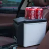 Mini 6L Auto Koelkast Multifunctionele Travel Cooler Warmer 12 V Compressor Koelkast met 4 Drinkgaten Elektrische Vriezer