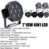 54x3w led دي جي الاسمية ضوء RGBW 162WATT DMX 512 المرحلة الإضاءة ديسكو العارض للمنزل حفل زفاف الكنيسة الحفل الرقص الكلمة الإضاءة