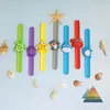 Montre bébé 3D animaux de bande dessinée montres requin montres à Quartz Silicone claque ceinture enfant horloge enfants jouets cadeau de noël BT6672