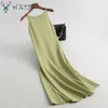 春/夏のセクシーなニット女性のドレス韓国のスリングノースリーブソリッドカラー吊り首のストラップレスセーター210607