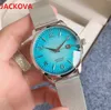 Tendencia de negocios Pareja de alta gama Relojes de diseño Hombres Mujeres Cronógrafo Cóctel Serie de colores Malla completa de acero inoxidable Top europeo 247T