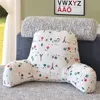 Poduszka/poduszka dekoracyjna 30 Poduszka tylna z poduszką ramion odczytanie łóżka odpoczynku fotela samochodowego sofa sofa lędźwiowa bawełniana lniana miękka tkanina