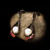 Luxury Retro Diamondstudded Pearl Earrings Wild Hollow Water Drop Black Gold Jewelry Aktivera Cocktail Party Ladies Stud5048086