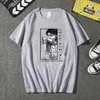 Titan Moda Anime Yuvarlak Boyun Kısa Kollu Rahat T-shirt Y0809
